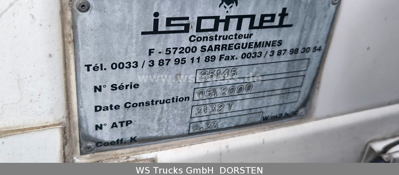 MAN 18.340 Isomet Rohrbahn ( ohne Kühlmaschine ) - Koelwagen vrachtwagen: afbeelding 4 MAN 18.340 Isomet Rohrbahn ( ohne Kühlmaschine ) - Koelwagen vrachtwagen: afbeelding 4