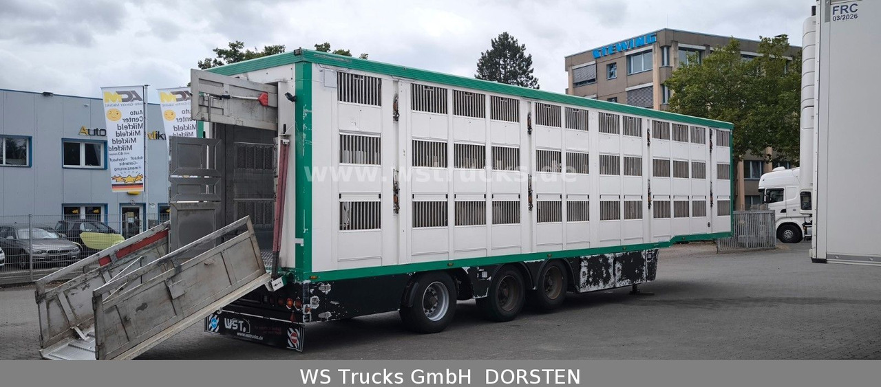 Menke-Janzen 3 Stock , Lenkachse , Hubdach - Veewagen oplegger: afbeelding 3 Menke-Janzen 3 Stock , Lenkachse , Hubdach - Veewagen oplegger: afbeelding 3