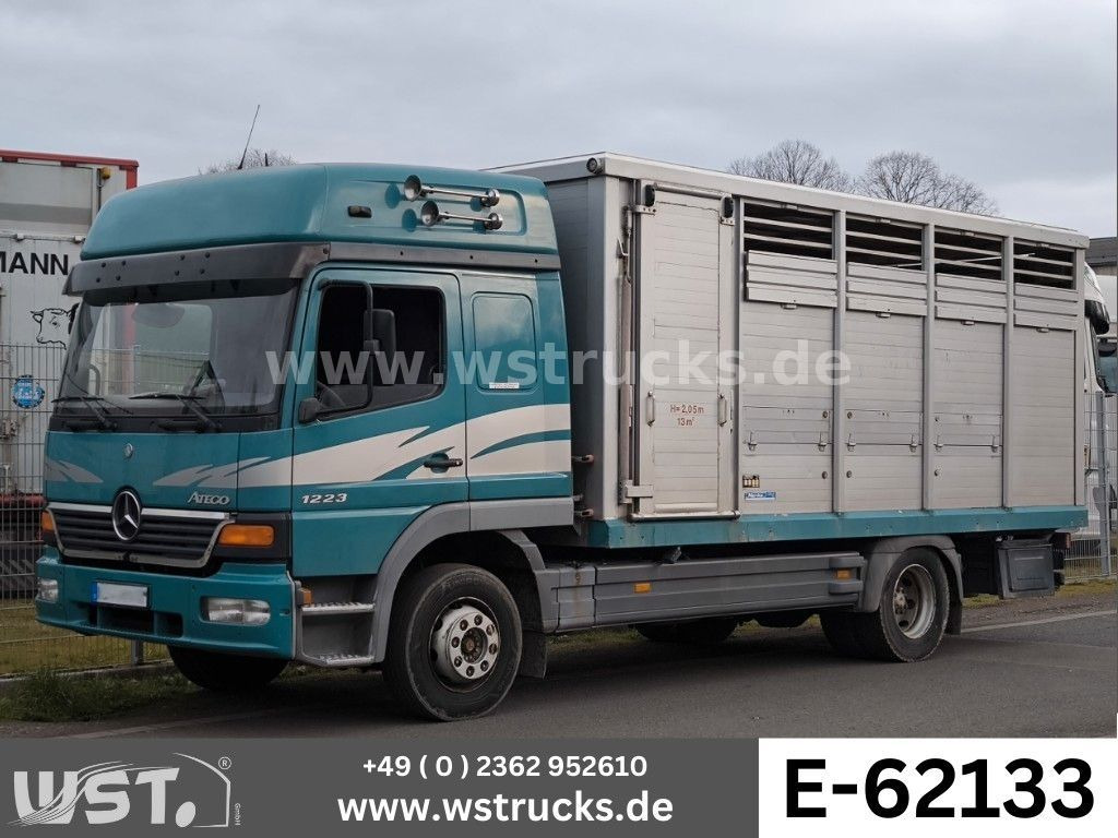 Mercedes-Benz Atego 1223 1 Stock Hohe Gitter !SEHR GEPFLEGT! - Paardenvrachtwagen: afbeelding 1 Mercedes-Benz Atego 1223 1 Stock Hohe Gitter !SEHR GEPFLEGT! - Paardenvrachtwagen: afbeelding 1
