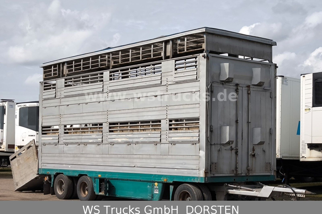 Nieuw Veewagen aanhangwagen Pezzaioli Pezzaiolli 2 Stock RBA31F ausfahrbares Dach: afbeelding 8