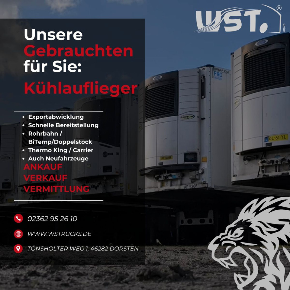 Schmitz Cargobull Kühlauflieger Blumenbreit Vector 1550 - Koelwagen oplegger: afbeelding 2 Schmitz Cargobull Kühlauflieger Blumenbreit Vector 1550 - Koelwagen oplegger: afbeelding 2