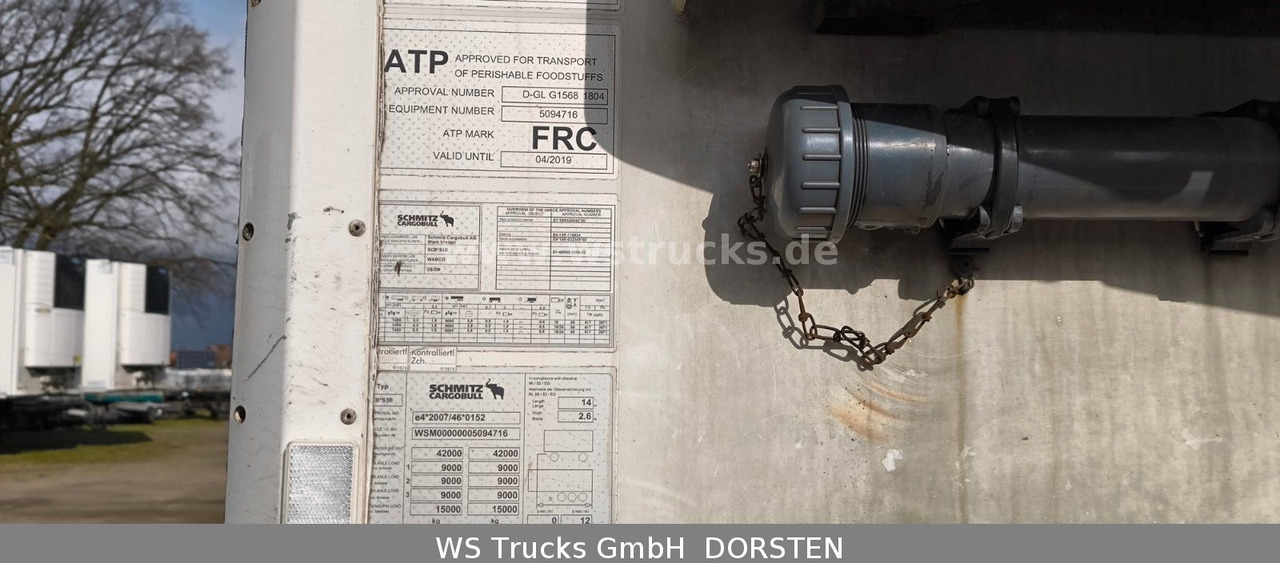 Schmitz Cargobull SKO 24 Kühlauflieger Vector 1550 Strom/Diesel - Gesloten oplegger: afbeelding 5 Schmitz Cargobull SKO 24 Kühlauflieger Vector 1550 Strom/Diesel - Gesloten oplegger: afbeelding 5