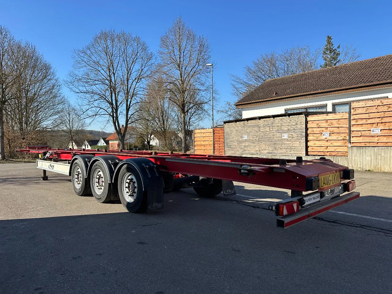 Fliegl Containerchassis für 2 Wechselbrücken 15 m extralang! - Containertransporter/ Wissellaadbak oplegger: afbeelding 3 Fliegl Containerchassis für 2 Wechselbrücken 15 m extralang! - Containertransporter/ Wissellaadbak oplegger: afbeelding 3
