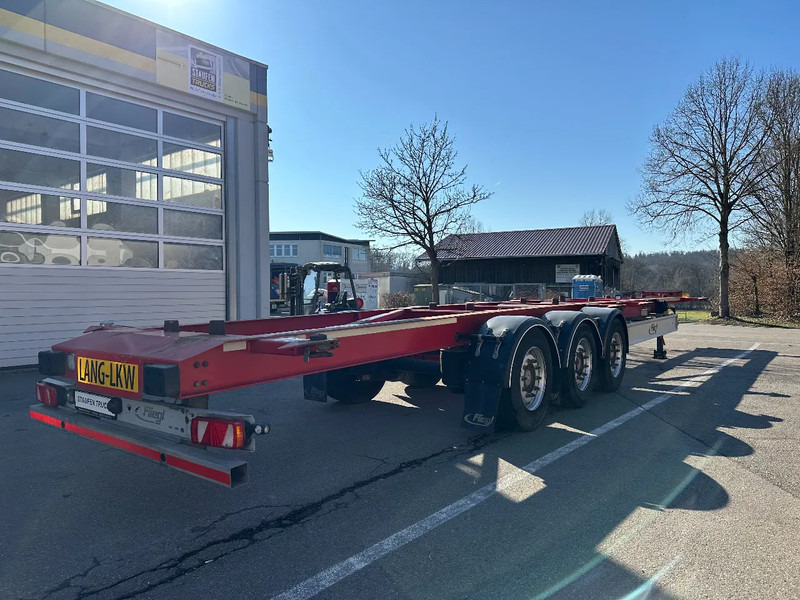 Fliegl Containerchassis für 2 Wechselbrücken 15 m extralang! - Containertransporter/ Wissellaadbak oplegger: afbeelding 5 Fliegl Containerchassis für 2 Wechselbrücken 15 m extralang! - Containertransporter/ Wissellaadbak oplegger: afbeelding 5