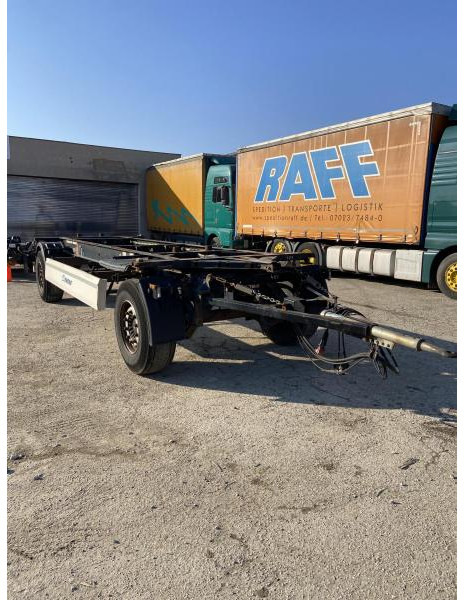 Krone 2- Achs Lafette !! HU/ TÜV NEU !! 2- Achs Lafette !! HU/ TÜV NEU !! - Containertransporter/ Wissellaadbak aanhangwagen: afbeelding 4 Krone 2- Achs Lafette !! HU/ TÜV NEU !! 2- Achs Lafette !! HU/ TÜV NEU !! - Containertransporter/ Wissellaadbak aanhangwagen: afbeelding 4