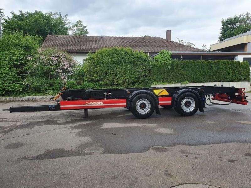 Krone Tandem Standard Lafette tiefgekuppelt 2-Achs Tandem Standard Lafette tiefgekuppelt TÜV NEU! - Containertransporter/ Wissellaadbak aanhangwagen: afbeelding 1 Krone Tandem Standard Lafette tiefgekuppelt 2-Achs Tandem Standard Lafette tiefgekuppelt TÜV NEU! - Containertransporter/ Wissellaadbak aanhangwagen: afbeelding 1