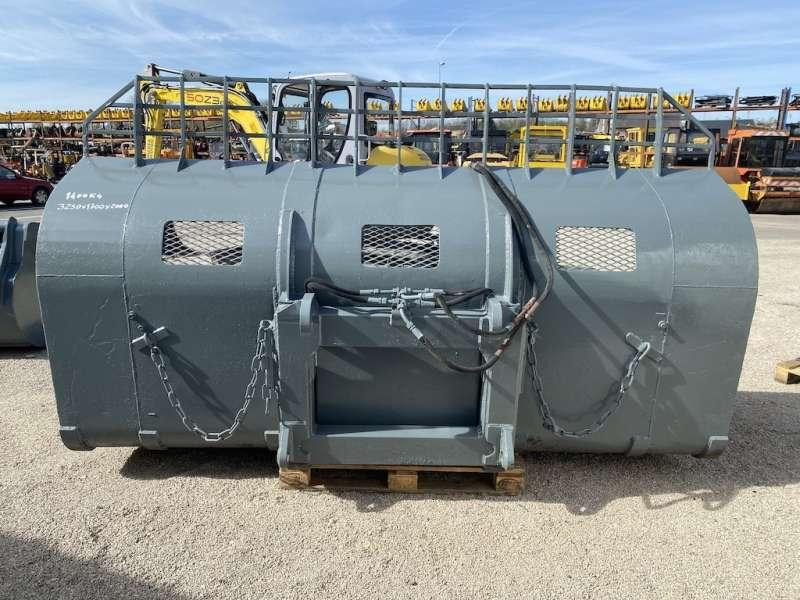 Voorladerbak voor Bouwmachine 3250 mm - Attache Rapide Chargeur: afbeelding 8