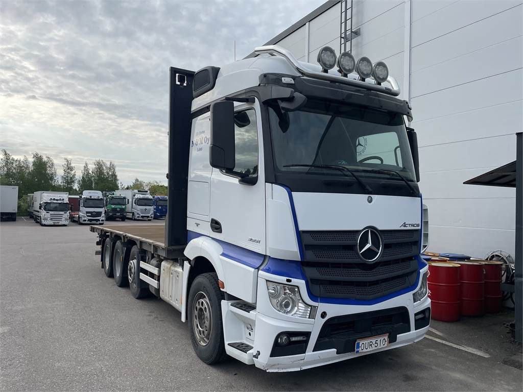 Mercedes-Benz Actros L - Vrachtwagen met open laadbak: afbeelding 1 Mercedes-Benz Actros L - Vrachtwagen met open laadbak: afbeelding 1