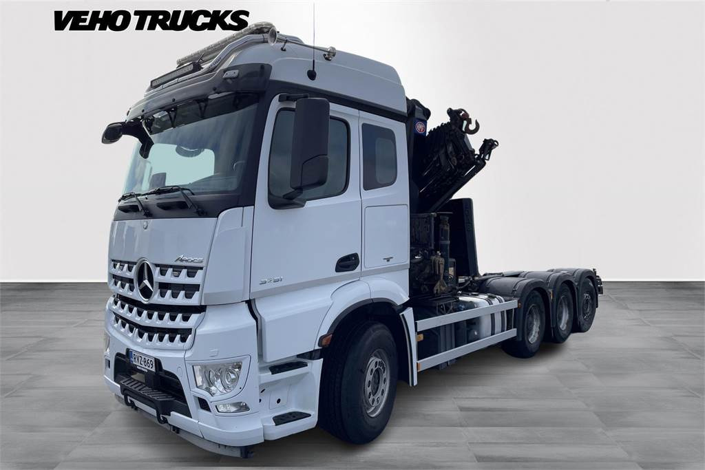 Mercedes-Benz Arocs 3251 8x4*4 - HMF 32 tm - Koukku - Kraanwagen: afbeelding 1 Mercedes-Benz Arocs 3251 8x4*4 - HMF 32 tm - Koukku - Kraanwagen: afbeelding 1