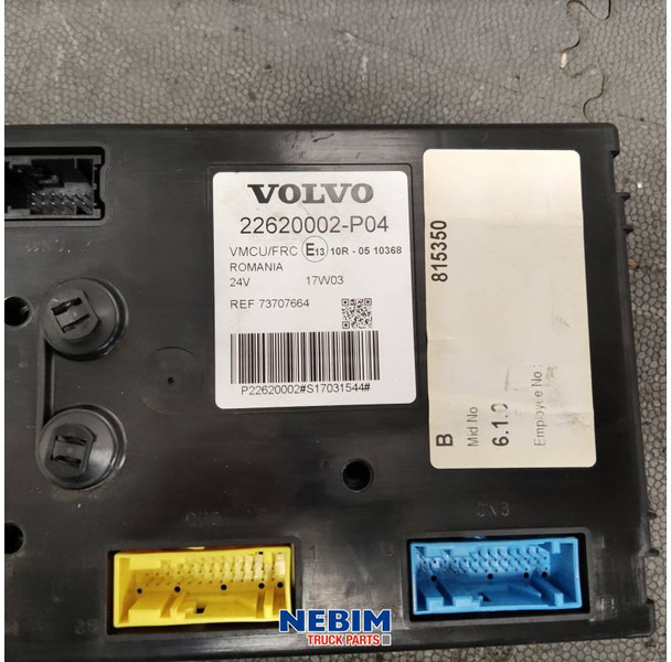 Volvo Volvo - 22445004 - Regeleenheid VMCU - Onderdelen voor Vrachtwagen: afbeelding 2 Volvo Volvo - 22445004 - Regeleenheid VMCU - Onderdelen voor Vrachtwagen: afbeelding 2