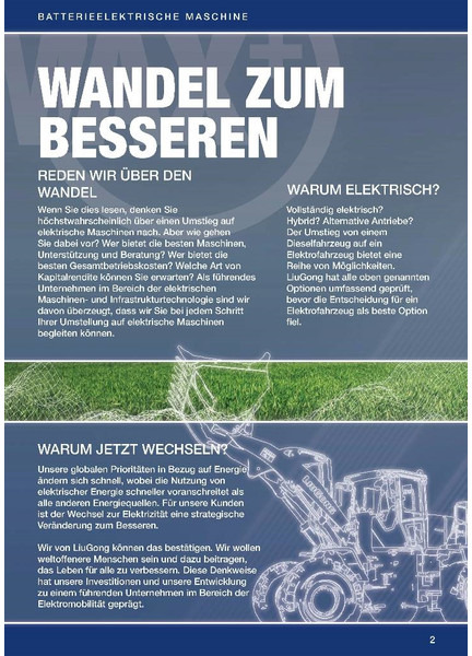 LIUGONG 856 HE vollelektrisch, 21.000 kg, 3.5 cbm - Wiellader: afbeelding 2 LIUGONG 856 HE vollelektrisch, 21.000 kg, 3.5 cbm - Wiellader: afbeelding 2