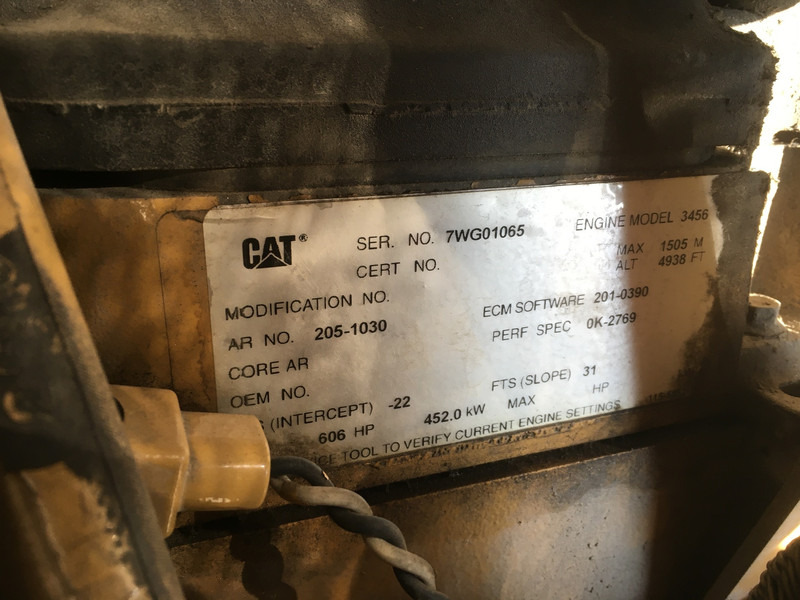 Industrie generator Caterpillar 3456 GENERATOR 455KVA USED: afbeelding 7 Industrie generator Caterpillar 3456 GENERATOR 455KVA USED: afbeelding 7