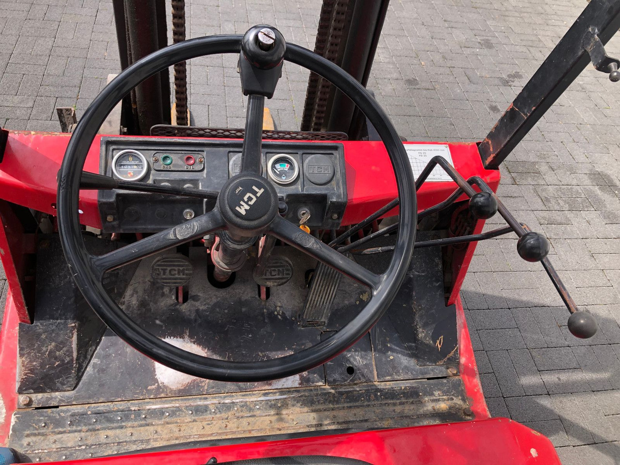 LPG heftruck TCM FG 25 LPG Gas , Nissan: afbeelding 14