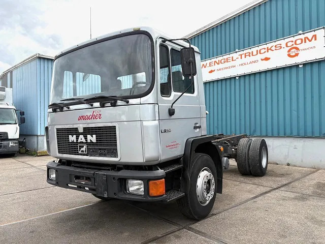 MAN 18 18.232 4x2 FULL STEEL CHASSIS (MANUAL GEARBOX / FULL STEEL SUSPENSION / REDUCTION AXLE) - Chassis vrachtwagen: afbeelding 1 MAN 18 18.232 4x2 FULL STEEL CHASSIS (MANUAL GEARBOX / FULL STEEL SUSPENSION / REDUCTION AXLE) - Chassis vrachtwagen: afbeelding 1