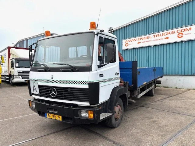 Mercedes-Benz 914 K (ORIGINAL DUTCH) WITH OPEN BOX & HIAB 650 CRANE (6-CILINDER / FULL STEEL SUSPENSION / MANUAL GEARBOX) - Kraanwagen: afbeelding 1 Mercedes-Benz 914 K (ORIGINAL DUTCH) WITH OPEN BOX & HIAB 650 CRANE (6-CILINDER / FULL STEEL SUSPENSION / MANUAL GEARBOX) - Kraanwagen: afbeelding 1