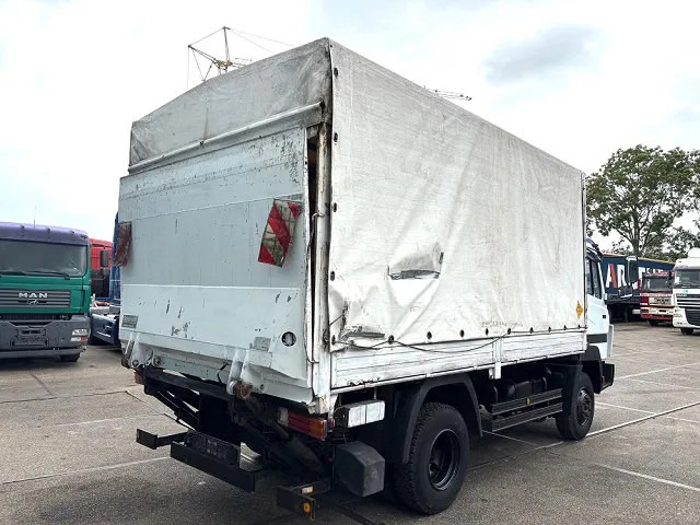 Mercedes-Benz LK 914 (6-CILINDER) WITH TENT BOX (MANUAL GEARBOX / FULL STEEL SUSPENSION / LOADING PLATFORM) - Schuifzeilen vrachtwagen: afbeelding 3 Mercedes-Benz LK 914 (6-CILINDER) WITH TENT BOX (MANUAL GEARBOX / FULL STEEL SUSPENSION / LOADING PLATFORM) - Schuifzeilen vrachtwagen: afbeelding 3