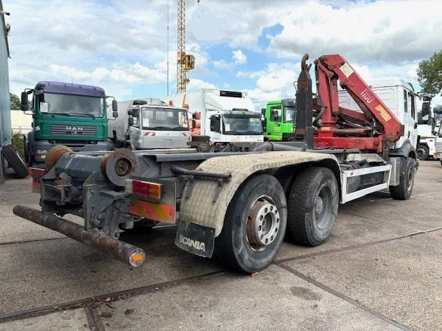 Mercedes-Benz SK 2527 6x2 HOOK-ARM SYSTEM WITH HMF CRANE (V6 ENGINE / ZF MANUAL GEARBOX / REDUCTION AXLE / STEEL SUSPENSION / P.T.O.) - Haakarmsysteem vrachtwagen, Kraanwagen: afbeelding 3 Mercedes-Benz SK 2527 6x2 HOOK-ARM SYSTEM WITH HMF CRANE (V6 ENGINE / ZF MANUAL GEARBOX / REDUCTION AXLE / STEEL SUSPENSION / P.T.O.) - Haakarmsysteem vrachtwagen, Kraanwagen: afbeelding 3