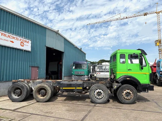 Mercedes-Benz SK 3335K 8x4 FULL STEEL CHASSIS (ZF16 MANUAL GEARBOX / RETARDER / FULL STEEL SUSPENSION / REDUCTION AXLES) - Chassis vrachtwagen: afbeelding 4 Mercedes-Benz SK 3335K 8x4 FULL STEEL CHASSIS (ZF16 MANUAL GEARBOX / RETARDER / FULL STEEL SUSPENSION / REDUCTION AXLES) - Chassis vrachtwagen: afbeelding 4