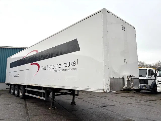 Pacton / JUMBO 3-AXLE CLOSED BOX WITH FULL STEEL CHASSIS (BPW-AXLES / DRUM BRAKES / ABS BRAKE SYSTEM / 13.60 METER) - Gesloten oplegger: afbeelding 2 Pacton / JUMBO 3-AXLE CLOSED BOX WITH FULL STEEL CHASSIS (BPW-AXLES / DRUM BRAKES / ABS BRAKE SYSTEM / 13.60 METER) - Gesloten oplegger: afbeelding 2