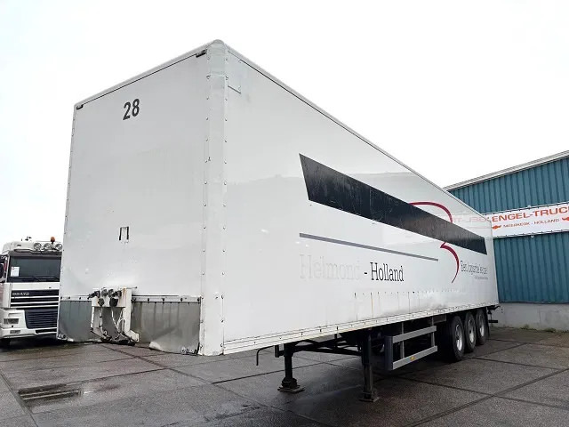 Pacton / JUMBO 3-AXLE CLOSED BOX WITH FULL STEEL CHASSIS (BPW-AXLES / DRUM BRAKES / ABS BRAKE SYSTEM / 13.60 METER) - Gesloten oplegger: afbeelding 1 Pacton / JUMBO 3-AXLE CLOSED BOX WITH FULL STEEL CHASSIS (BPW-AXLES / DRUM BRAKES / ABS BRAKE SYSTEM / 13.60 METER) - Gesloten oplegger: afbeelding 1