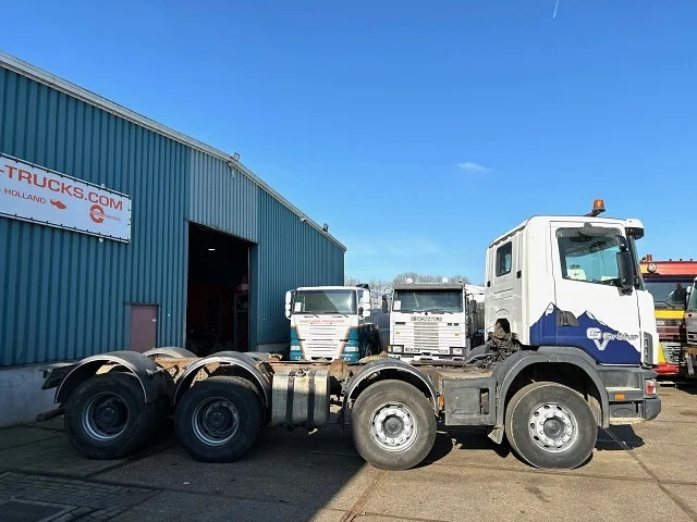 Scania R124-420 C 8x4 FULL STEEL CHASSIS (EURO 3 / FULL STEEL SUSPENSION / REDUCTION AXLES / GRS900 GEARBOX) - Chassis vrachtwagen: afbeelding 2 Scania R124-420 C 8x4 FULL STEEL CHASSIS (EURO 3 / FULL STEEL SUSPENSION / REDUCTION AXLES / GRS900 GEARBOX) - Chassis vrachtwagen: afbeelding 2