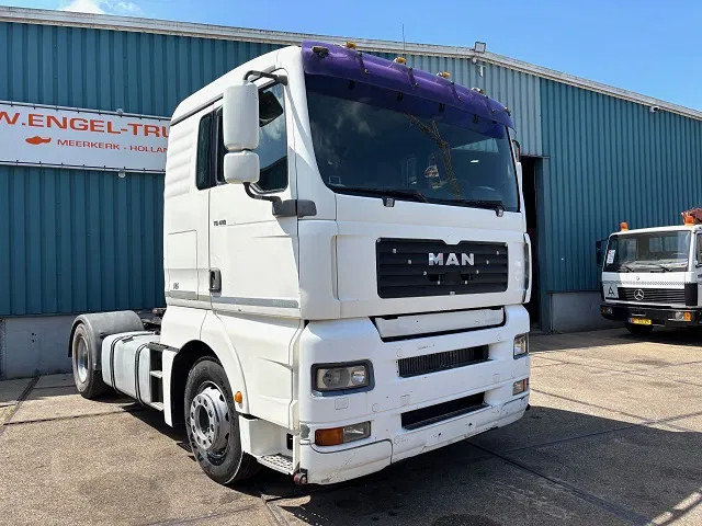 MAN TGA 18.410 BLS XL (6-CILINDERHEADS) (ZF16 MANUAL GEARBOX / ZF-INTARDER / P.T.O.) - Trekker: afbeelding 2 MAN TGA 18.410 BLS XL (6-CILINDERHEADS) (ZF16 MANUAL GEARBOX / ZF-INTARDER / P.T.O.) - Trekker: afbeelding 2