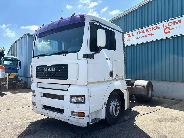 MAN TGA 18.410 BLS XL (6-CILINDERHEADS) (ZF16 MANUAL GEARBOX / ZF-INTARDER / P.T.O.) - Trekker: afbeelding 1 MAN TGA 18.410 BLS XL (6-CILINDERHEADS) (ZF16 MANUAL GEARBOX / ZF-INTARDER / P.T.O.) - Trekker: afbeelding 1