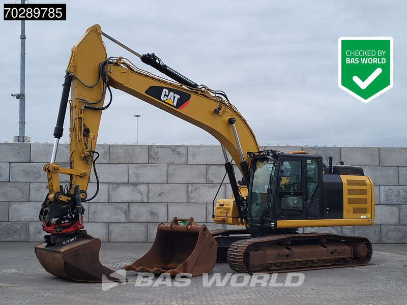 Rupsgraafmachine Caterpillar 326 F L ROTOTILT - LEICA GPS - 2 BUCKETS: afbeelding 1