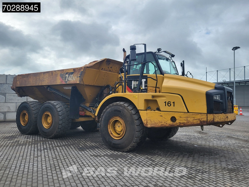 Kiepwagen met knikbesturing Caterpillar 740 B: afbeelding 9