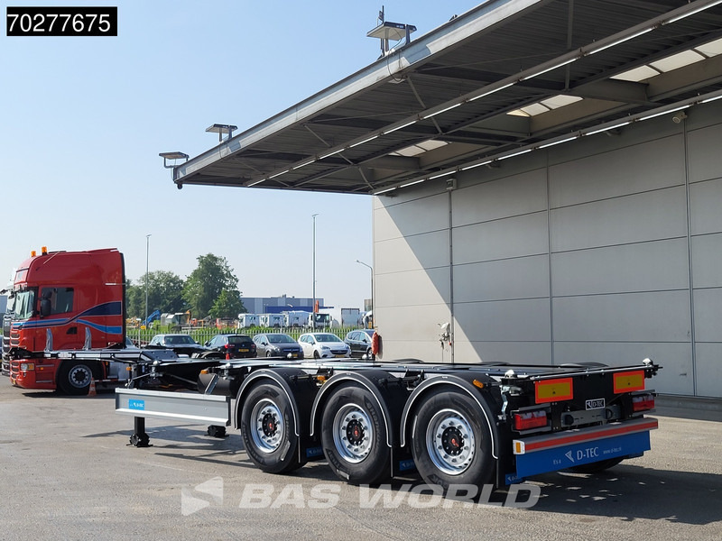 D-Tec VCC-01 3 axles Portmaster NEW Liftachse Multi' 45ft - Containertransporter/ Wissellaadbak oplegger: afbeelding 2 D-Tec VCC-01 3 axles Portmaster NEW Liftachse Multi' 45ft - Containertransporter/ Wissellaadbak oplegger: afbeelding 2