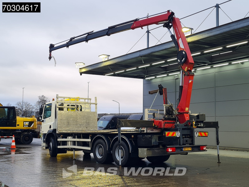DAF CF 370 6X4 NL-Truck HMF1820-K4 Crane Manual Steelsuspension Big-Axle Euro 6 - Vrachtwagen met open laadbak, Kraanwagen: afbeelding 5 DAF CF 370 6X4 NL-Truck HMF1820-K4 Crane Manual Steelsuspension Big-Axle Euro 6 - Vrachtwagen met open laadbak, Kraanwagen: afbeelding 5