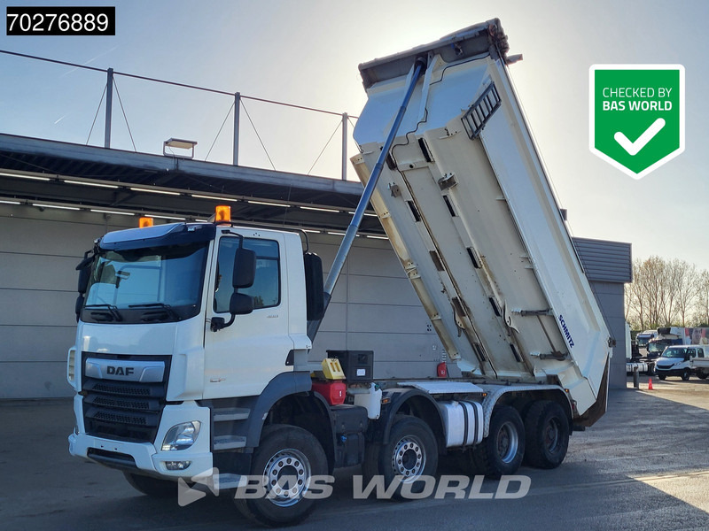 DAF CF 480 8X4 20m3 Schmitz tipper Big-Axle Automatic Euro 6 - Kipper vrachtwagen: afbeelding 1 DAF CF 480 8X4 20m3 Schmitz tipper Big-Axle Automatic Euro 6 - Kipper vrachtwagen: afbeelding 1