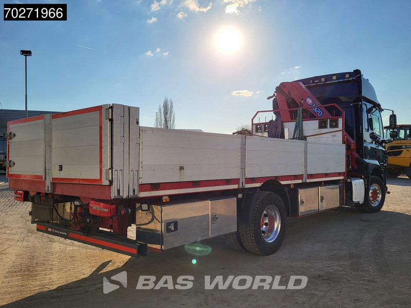 Vrachtwagen met open laadbak, Kraanwagen DAF CF 530 4X2 HMF 1820-RC Kran Crane Retarder Space cab Euro 6: afbeelding 15