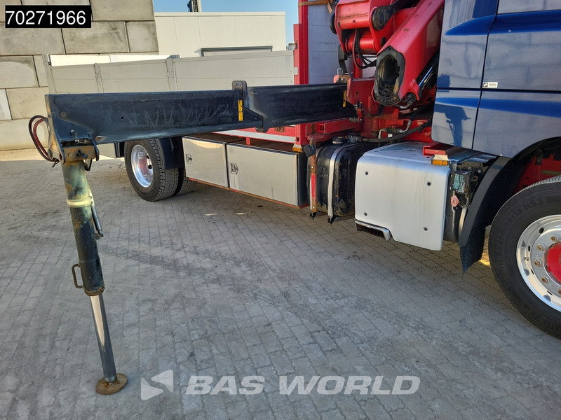 Vrachtwagen met open laadbak, Kraanwagen DAF CF 530 4X2 HMF 1820-RC Kran Crane Retarder Space cab Euro 6: afbeelding 8