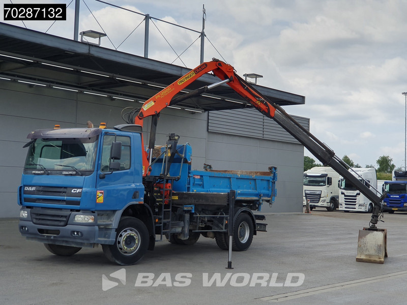 DAF CF75.310 4X2 Palfinger PK12000 Kran Crane 7m3 tipper Big-Axle Steelsuspension Euro 3 - Kipper vrachtwagen, Kraanwagen: afbeelding 5 DAF CF75.310 4X2 Palfinger PK12000 Kran Crane 7m3 tipper Big-Axle Steelsuspension Euro 3 - Kipper vrachtwagen, Kraanwagen: afbeelding 5