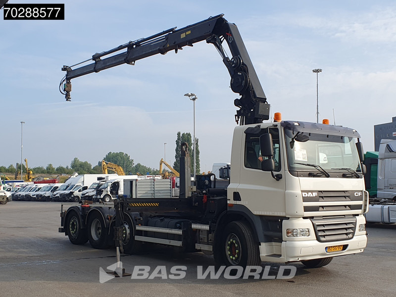 DAF CF85.360 8X2 NL-Truck HIAB 211 E-3 Hipro Crane + Hooklift Lift+steering Axle Automatic Euro 5 - Haakarmsysteem vrachtwagen, Kraanwagen: afbeelding 3 DAF CF85.360 8X2 NL-Truck HIAB 211 E-3 Hipro Crane + Hooklift Lift+steering Axle Automatic Euro 5 - Haakarmsysteem vrachtwagen, Kraanwagen: afbeelding 3