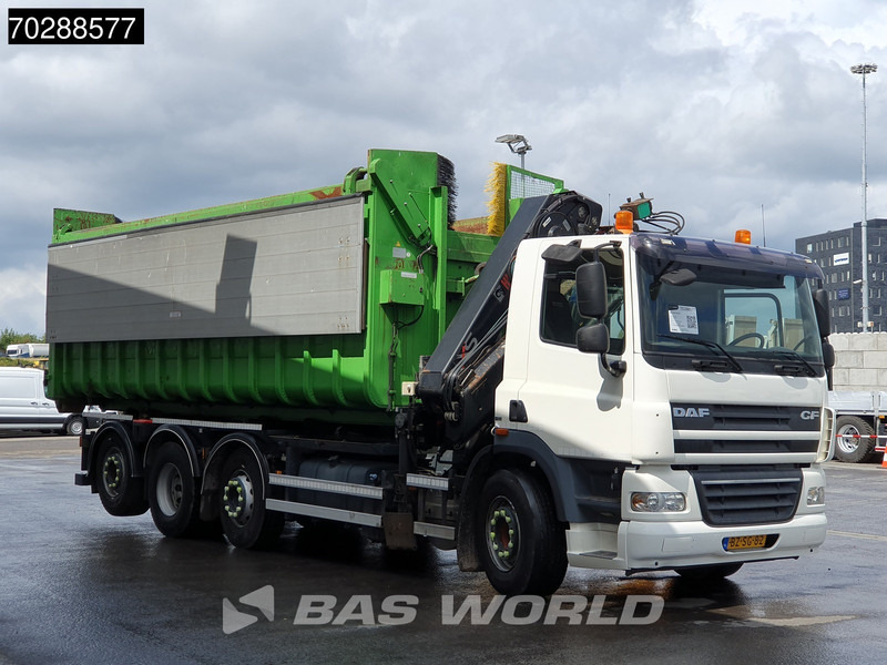 DAF CF85.360 8X2 NL-Truck HIAB 211 E-3 Hipro Crane + Hooklift Lift+steering Axle Automatic Euro 5 - Haakarmsysteem vrachtwagen, Kraanwagen: afbeelding 3 DAF CF85.360 8X2 NL-Truck HIAB 211 E-3 Hipro Crane + Hooklift Lift+steering Axle Automatic Euro 5 - Haakarmsysteem vrachtwagen, Kraanwagen: afbeelding 3