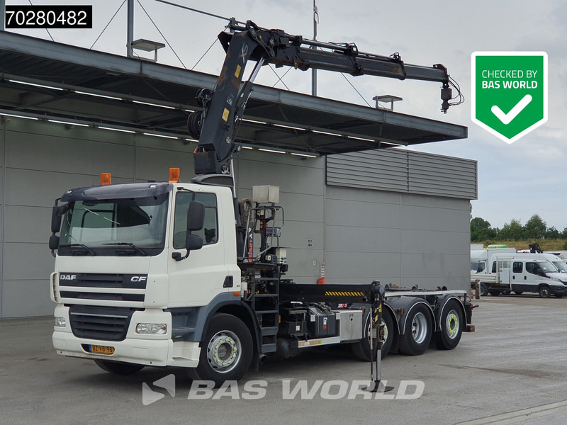 DAF CF85.360 8X2 NL-Truck Hiab 211 E-3 Hipro Kran 21tons Multilift Lift+steering Euro 5 - Haakarmsysteem vrachtwagen, Kraanwagen: afbeelding 1 DAF CF85.360 8X2 NL-Truck Hiab 211 E-3 Hipro Kran 21tons Multilift Lift+steering Euro 5 - Haakarmsysteem vrachtwagen, Kraanwagen: afbeelding 1