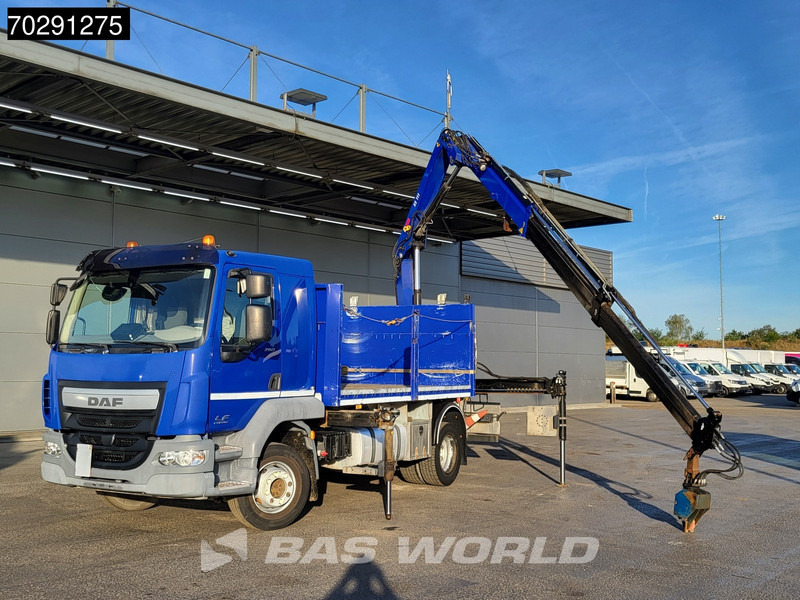 DAF LF 260 LF 4X2 HIAB 111 B-2 HIDUO Crane Automatic ACC Euro 6 - Vrachtwagen met open laadbak, Kraanwagen: afbeelding 5 DAF LF 260 LF 4X2 HIAB 111 B-2 HIDUO Crane Automatic ACC Euro 6 - Vrachtwagen met open laadbak, Kraanwagen: afbeelding 5