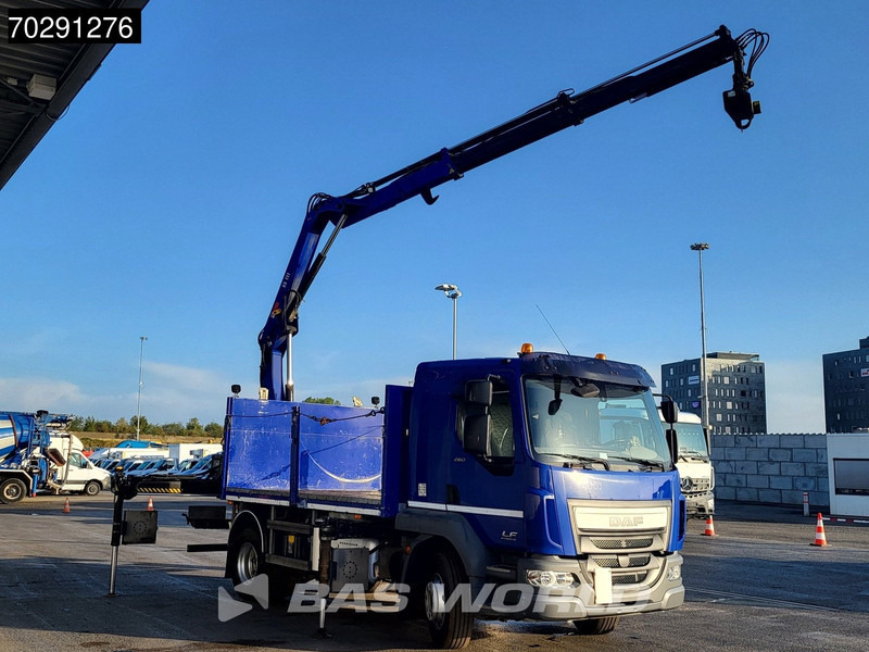 DAF LF 260 LF 4X2 HIAB 111 B-2 Hiduo Crane Automatic ACC Euro 6 - Vrachtwagen met open laadbak, Kraanwagen: afbeelding 3 DAF LF 260 LF 4X2 HIAB 111 B-2 Hiduo Crane Automatic ACC Euro 6 - Vrachtwagen met open laadbak, Kraanwagen: afbeelding 3