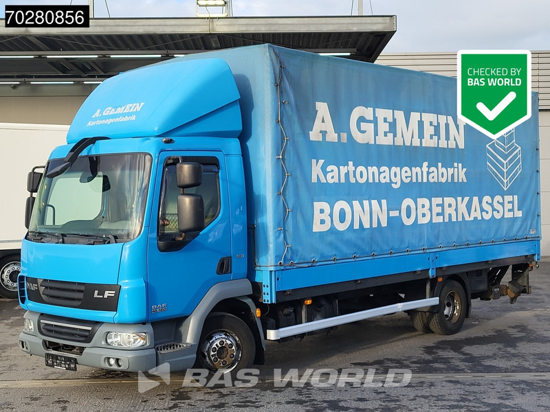 DAF LF45.160 4X2 7.5tonner Manual 1500kg Ladebordwand Euro 5 - Schuifzeilen vrachtwagen: afbeelding 1 DAF LF45.160 4X2 7.5tonner Manual 1500kg Ladebordwand Euro 5 - Schuifzeilen vrachtwagen: afbeelding 1