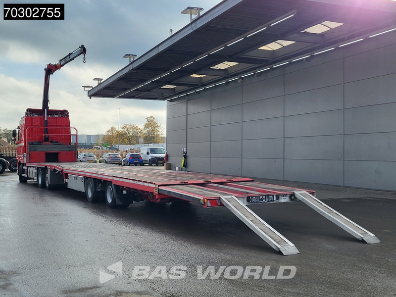 DAF XF 440 XF 6X2 NL-Truck Transporter APK HMF 900-K2 crane Winch Lift-Lenkachse Euro 6 - Vrachtwagen met open laadbak, Kraanwagen: afbeelding 3 DAF XF 440 XF 6X2 NL-Truck Transporter APK HMF 900-K2 crane Winch Lift-Lenkachse Euro 6 - Vrachtwagen met open laadbak, Kraanwagen: afbeelding 3