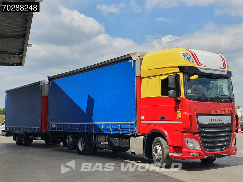DAF XF 450 6X2 Combi Lift Axle ACC Euro 6 - Schuifzeilen vrachtwagen: afbeelding 3 DAF XF 450 6X2 Combi Lift Axle ACC Euro 6 - Schuifzeilen vrachtwagen: afbeelding 3
