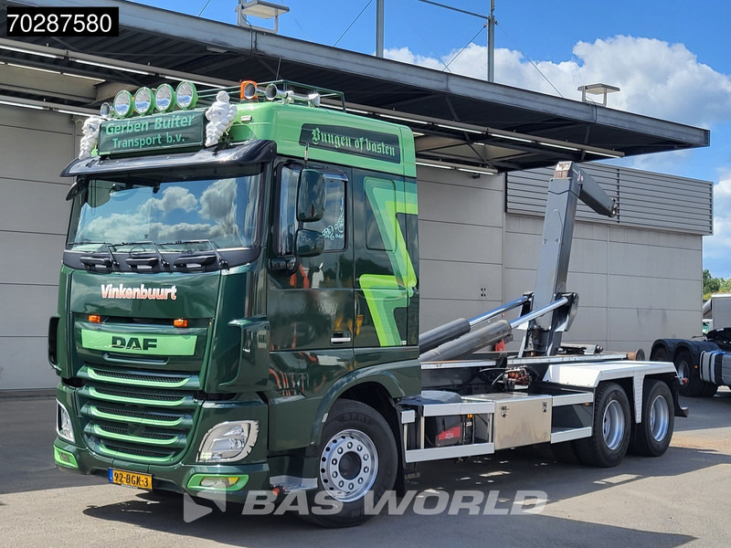 DAF XF 460 XF 6X2 NL-Truck VDL S-25-6400 Hooklift Liftaxle Manual Navi ACC Euro 6 - Haakarmsysteem vrachtwagen: afbeelding 3 DAF XF 460 XF 6X2 NL-Truck VDL S-25-6400 Hooklift Liftaxle Manual Navi ACC Euro 6 - Haakarmsysteem vrachtwagen: afbeelding 3
