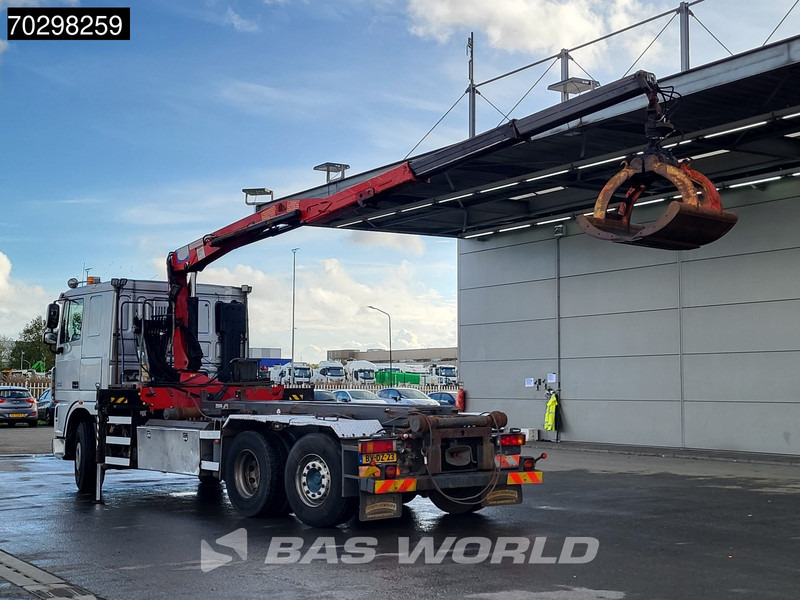 DAF XF105.410 XF 6X2 NL-Truck HMF 1643 Z2 Crane 24T Container system Lift+Steering-Axle Euro 5 - Kabelsysteem truck, Kraanwagen: afbeelding 2 DAF XF105.410 XF 6X2 NL-Truck HMF 1643 Z2 Crane 24T Container system Lift+Steering-Axle Euro 5 - Kabelsysteem truck, Kraanwagen: afbeelding 2