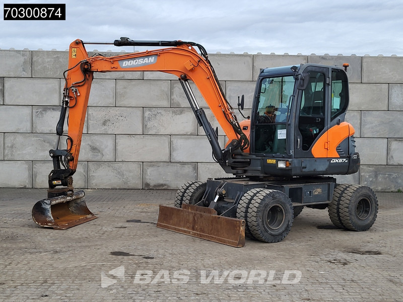 Doosan DX57 W-5 A/C - 3 Buckets - Mobiele graafmachine: afbeelding 3 Doosan DX57 W-5 A/C - 3 Buckets - Mobiele graafmachine: afbeelding 3