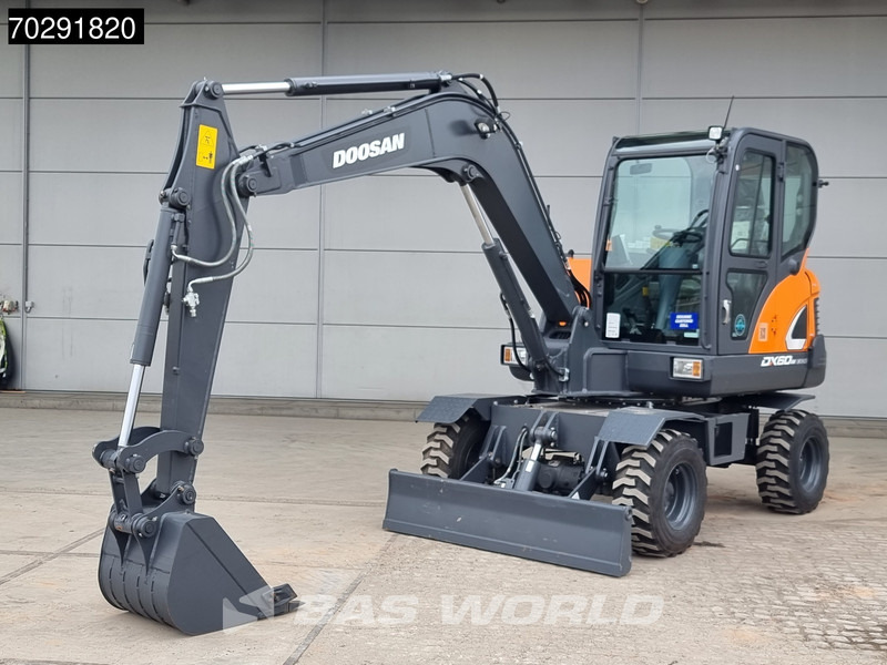 Doosan DX60W A/C - NEW UNUSED - Mobiele graafmachine: afbeelding 2 Doosan DX60W A/C - NEW UNUSED - Mobiele graafmachine: afbeelding 2