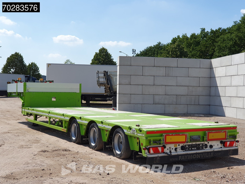 Faymonville F-S43-1AAF 3 axles Extendable Twistlocks 3x Hydraulic Steering Galvanised - Dieplader oplegger: afbeelding 2 Faymonville F-S43-1AAF 3 axles Extendable Twistlocks 3x Hydraulic Steering Galvanised - Dieplader oplegger: afbeelding 2