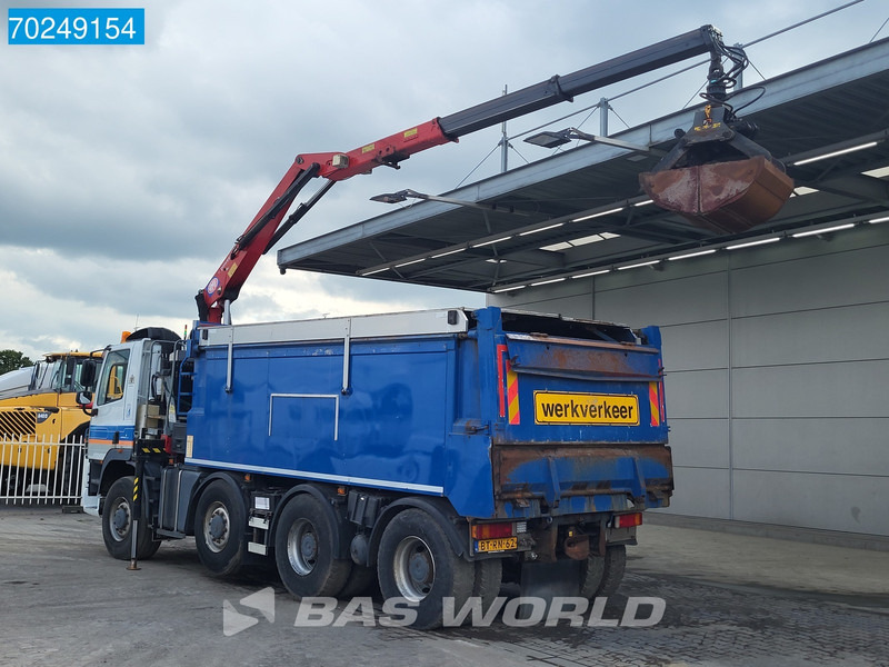 Ginaf X4243TS 8X4 NL-Truck HMF1643-Z Crane 17m3 Ruizeveld Tipper Big-Axle Lift+Lenkachse - Kipper vrachtwagen, Kraanwagen: afbeelding 3 Ginaf X4243TS 8X4 NL-Truck HMF1643-Z Crane 17m3 Ruizeveld Tipper Big-Axle Lift+Lenkachse - Kipper vrachtwagen, Kraanwagen: afbeelding 3