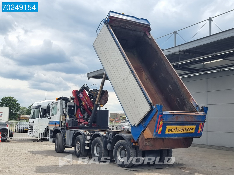 Ginaf X4243TS 8X4 NL-Truck HMF1643-Z Crane 17m3 Ruizeveld Tipper Big-Axle Lift+Lenkachse - Kipper vrachtwagen, Kraanwagen: afbeelding 5 Ginaf X4243TS 8X4 NL-Truck HMF1643-Z Crane 17m3 Ruizeveld Tipper Big-Axle Lift+Lenkachse - Kipper vrachtwagen, Kraanwagen: afbeelding 5